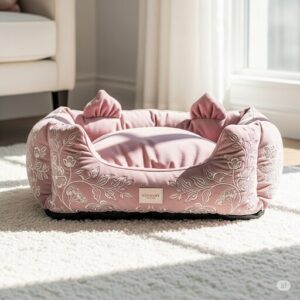可愛い犬用ベッドのイメージ