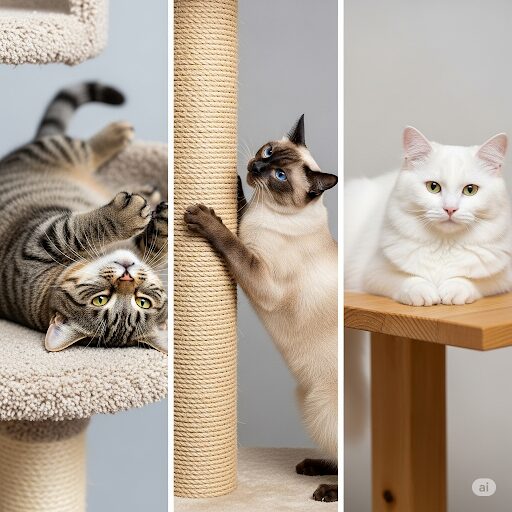 素材が良くて満足そうな猫