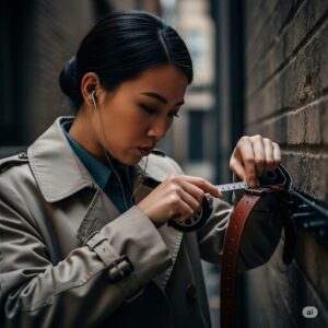 諜報員のように