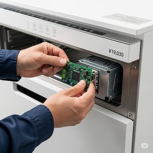 実例：操作基盤の交換でかかった費用は「19,030円」