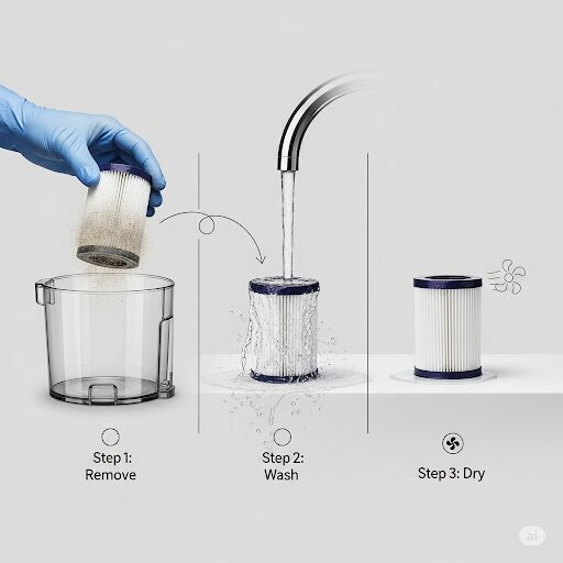 【完全手順】水洗いできる部分の正しいケア方法