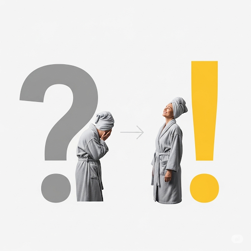 バスローブの「？」を「！」に変える、プロのQ&A