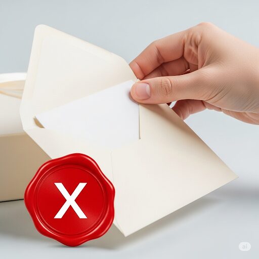 最重要ルール：「信書」の法律。手紙は“封をしない”