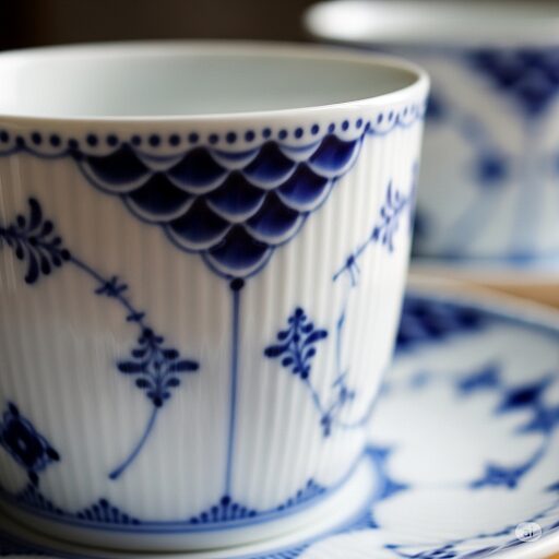 ロイヤルコペンハーゲン風の茶器