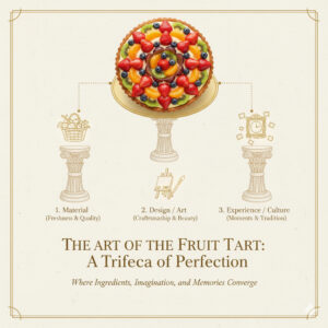 素材の芸術、デザインの哲学、体験の文化という、キルフェボンの3つの価値の柱を示す図。