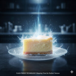 作りたての風味をそのまま全国へ届ける、ルタオ独自の急速冷凍技術(フレッシュフリーズ製法)。