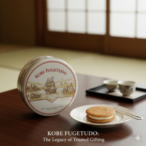 目上の方へのご挨拶やフォーマルな贈答に最適な、缶入りの神戸風月堂ゴーフル。