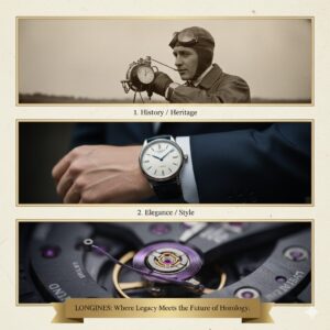 1832年創業の圧倒的な歴史、ブランドスローガンである「エレガンス」へのこだわり、そしてシリコン製ヒゲゼンマイなどの高い技術力。