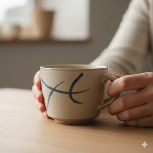 見て美しく、使って心地よい。冬の長い北欧で追求された、カップの口当たりや持ちやすさなどの「機能美」。