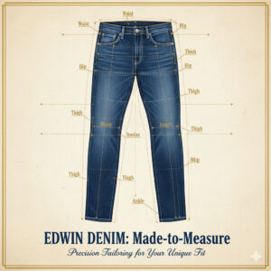 オーダージーンズも手掛けるベティスミスの、個々の体型に合わせた微調整を可能にする高い技術力。