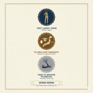 国内初のレディースジーンズメーカー、児島の職人仕上げ、オーダーメイド技術という、ベティスミスが国産デニムの最高峰である3つの理由。