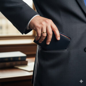 ロゴ控えめ、上質な本革、遊び心は内側にというルールを守ることで、ポールスミスが「大人の余裕」を表現する最高のツールとなるという結論。