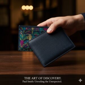 30代の中堅社員には、外側はシンプルで、開くとカラフルなアクセントカラーが見える「インサイドカラー」のアイテムを推奨。