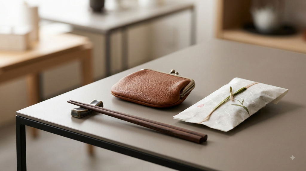 上質なお箸や革の小銭入れ、お茶など敬老の日のプレゼント候補となる品々